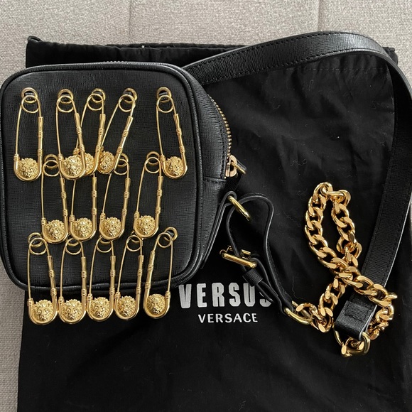 Versus By Versace Handbags - Collectible Versus Versace Safety Pin Bag